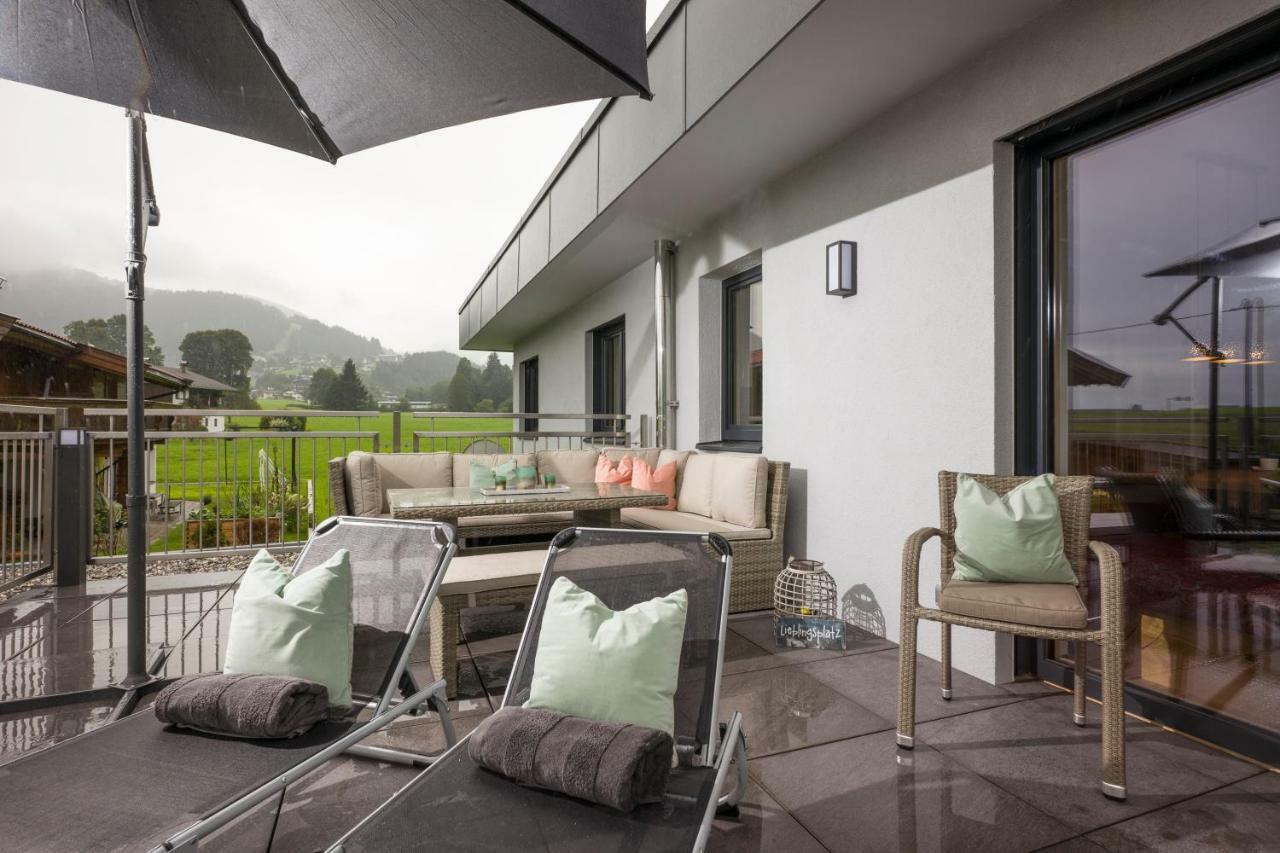 Appartement Wilder Kaiser Deluxe เอลล์เมา ภายนอก รูปภาพ
